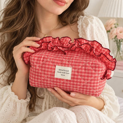 Trousse Vichy à volants