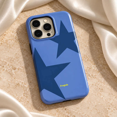 Coque iPhone Étoiles Azur