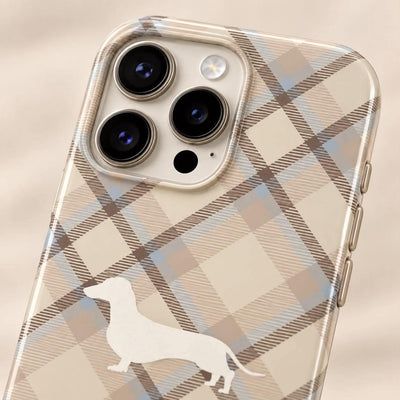 Coque iPhone Teckel Écossais