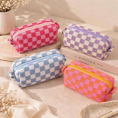 Trousse à carreaux