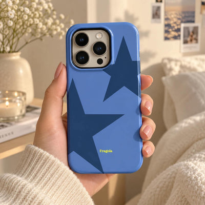 Coque iPhone Étoiles Azur