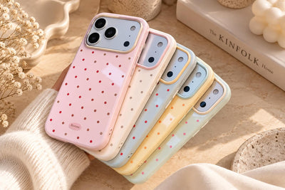 Coque iPhone Pois Bonbon