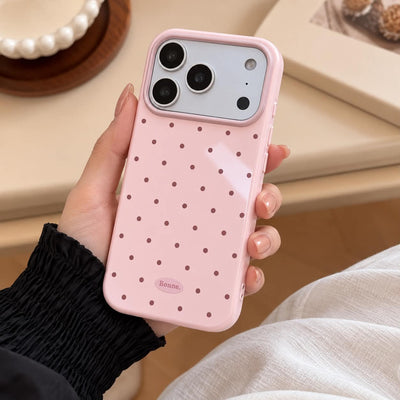 Coque iPhone Pois Bonbon