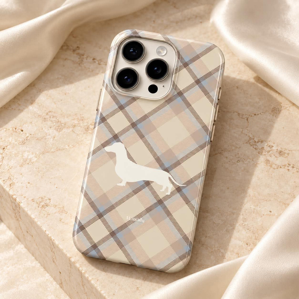 Coque iPhone Teckel Écossais