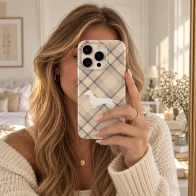 Coque iPhone Teckel Écossais