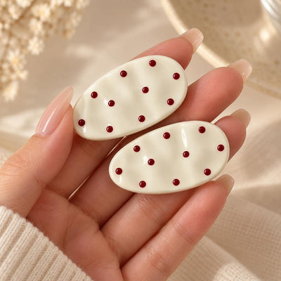 Duo de pinces à cheveux Pois