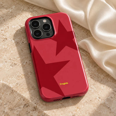 Coque iPhone Étoiles Rouge